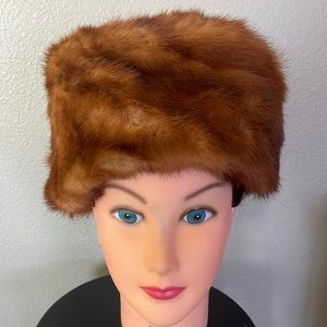 Vintage mink hat custom made by Yórn